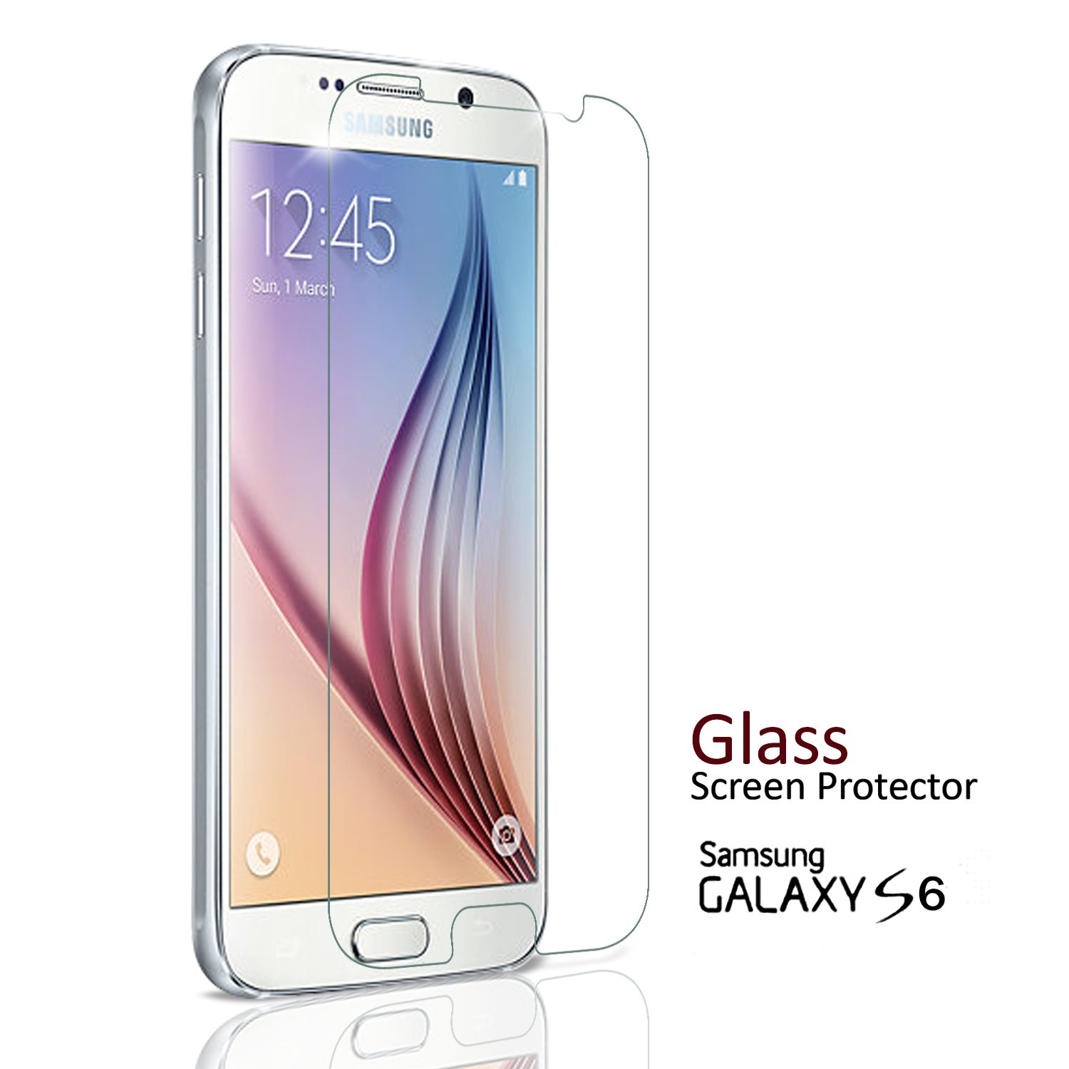 het laatste einde Gouverneur Samsung Galaxy S6 Tempered Glass Screen Protector