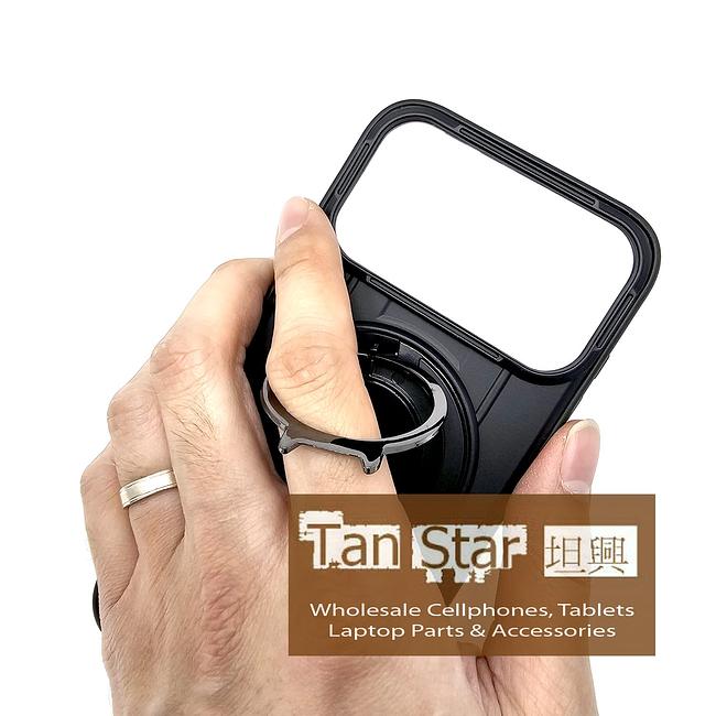 Apple iPhone 17 Pro Max - NINJA Magnet Enabled Case with Ring Kickstand