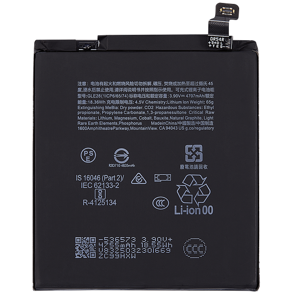 replacement battery GLE28 for Google Pixel 10 Pro