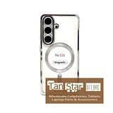 Samsung Galaxy S26 - Chrome Edge Magnet RING Silicone Case