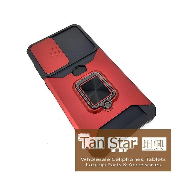 Samsung Galaxy A37 - Secure Card Holder Magnet Enabled Case with Ring Kickstand