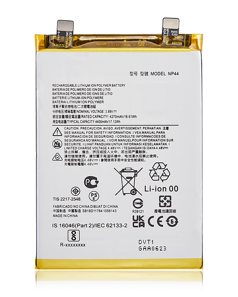 replacement battery NP44 for Motorola Moto Edge 40 XT2303 Edge 30 Fusion XT2243