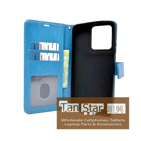 Motorola Moto G Power 2025 - Book Style Wallet Case with Strap