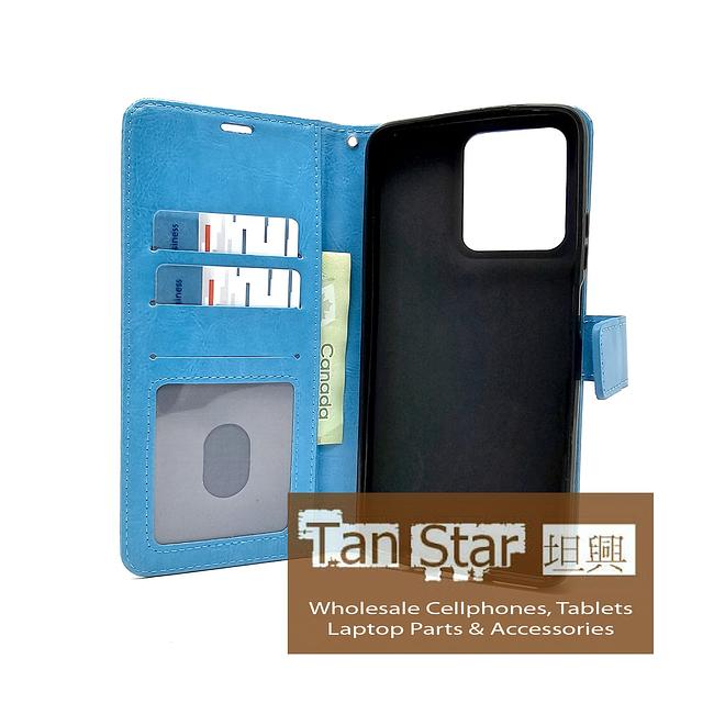 Motorola Moto G Power 2025 - Book Style Wallet Case with Strap