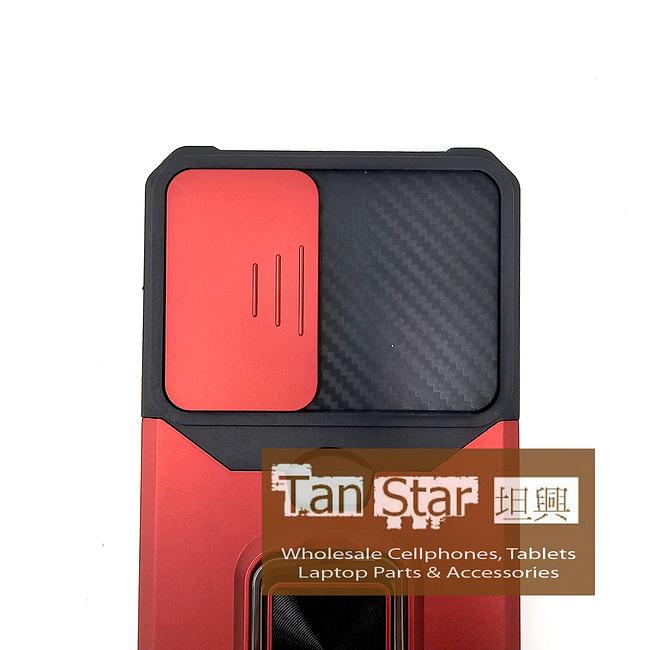 Samsung Galaxy A37 - Secure Card Holder Magnet Enabled Case with Ring Kickstand