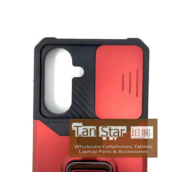 Samsung Galaxy A37 - Secure Card Holder Magnet Enabled Case with Ring Kickstand
