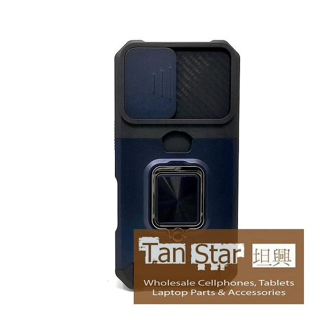 Apple iPhone 17 - Secure Card Holder Magnet Enabled Case with Ring Kickstand