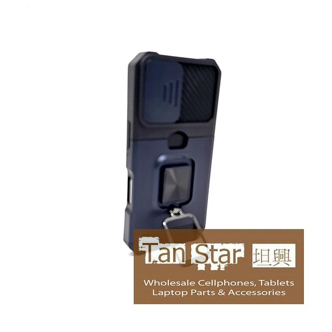 Apple iPhone 17 - Secure Card Holder Magnet Enabled Case with Ring Kickstand