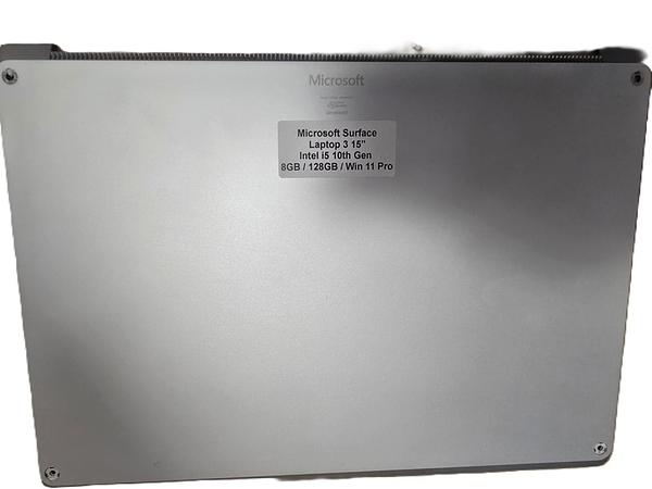 back housing with battery for Microsoft Surface Laptop 3 15" (original pull, good condition)
