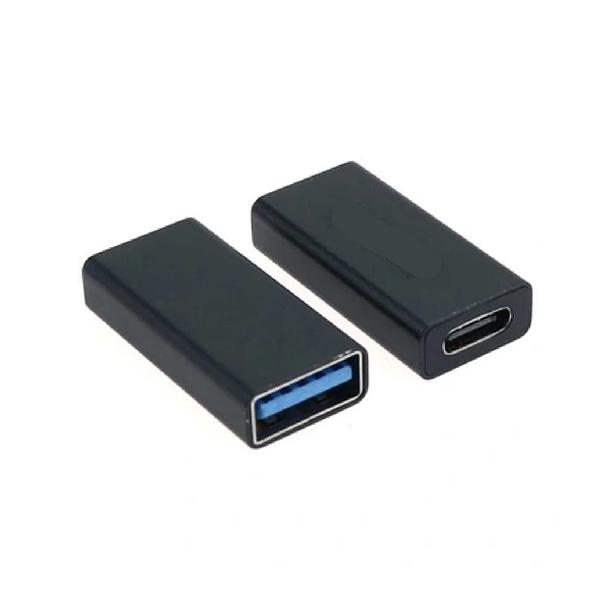 USB Female to USB Type-C Female OTG Adapter