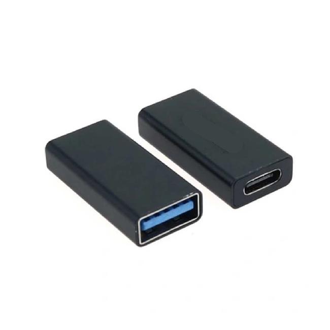 USB Female to USB Type-C Female OTG Adapter