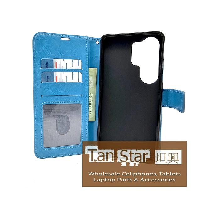 Samsung Galaxy S26 Ultra - Book Style Wallet Case with Strap
