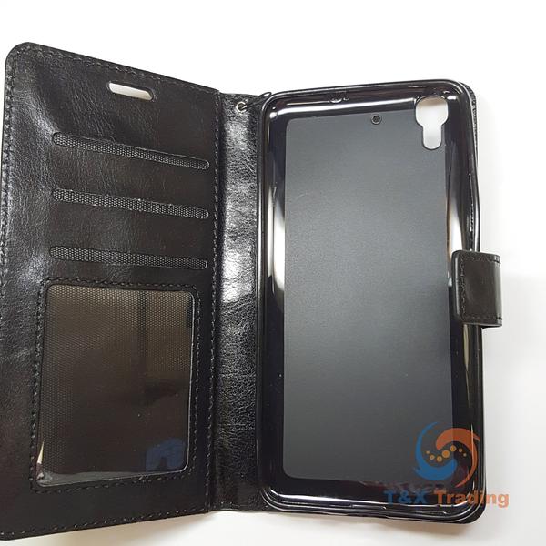 HuaWei Y6 - Book Style Wallet Case With Strap