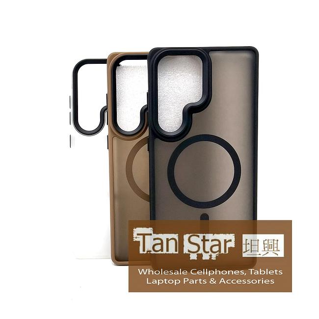 Samsung Galaxy S25 Ultra - MATTE Magsafe Case for Wireless Charging