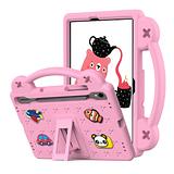 Samsung Galaxy Tab S7 11" (T870) / S8 11" (X700) / S9 11" (X710) / S9 FE (X510) / S10 FE 10.9" (X520) / S10 Lite 10.9" (X400) - Kids Heavy Duty Shockproof Case with Removable Dolls and Kickstand