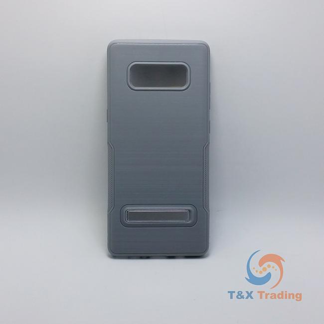 Samsung Galaxy Note 8 - Silicone Cover Case with Kickstand