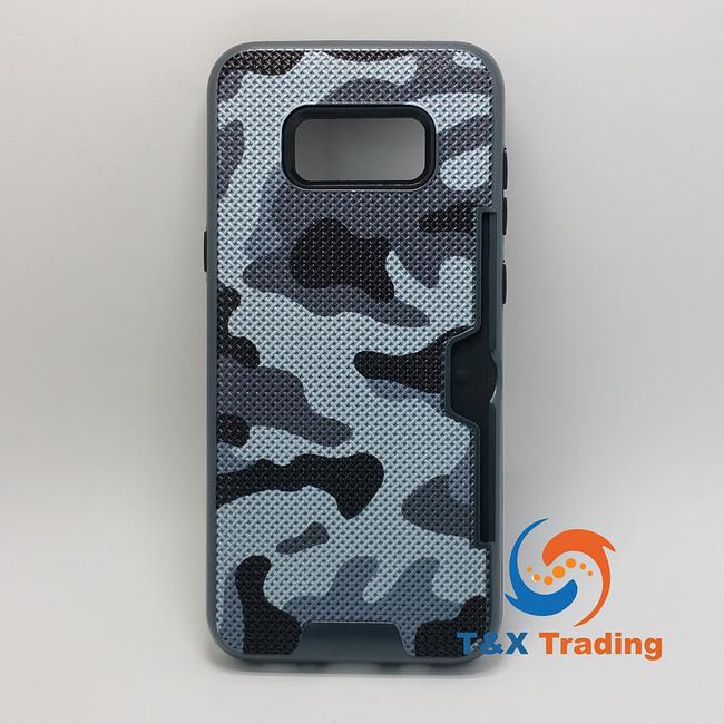 Samsung Galaxy S8 Plus - Military Camouflage Credit Card Case
