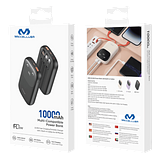 Miccell 22.5W 10,000mAh Power Bank with Integrated Cables VQ-P16