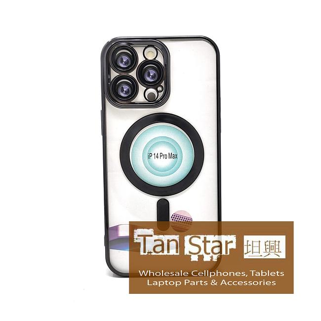 Apple iPhone 14 Pro Max - Chrome Edge Magnet RING Silicone Case