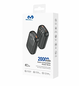 Miccell 22.5W 20,000mAh Power Bank with Integrated Cables VQ-P16
