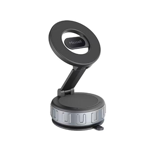 Miccell Heavy Duty Magnetic Car Mount Holder with Extension Arm and Rotatable Suction Cup For Dashboard VQ-CH17