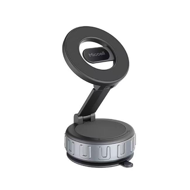Miccell Heavy Duty Magnetic Car Mount Holder with Extension Arm and Rotatable Suction Cup For Dashboard VQ-CH17