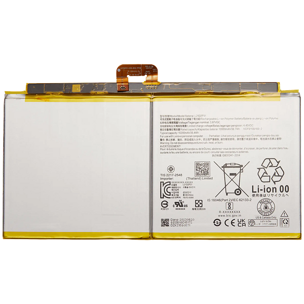 replacement battery L21D2P31 for Lenovo Tab P12 TB370 TB371 Tab Pro TB373 Moto Pad 60 Pro