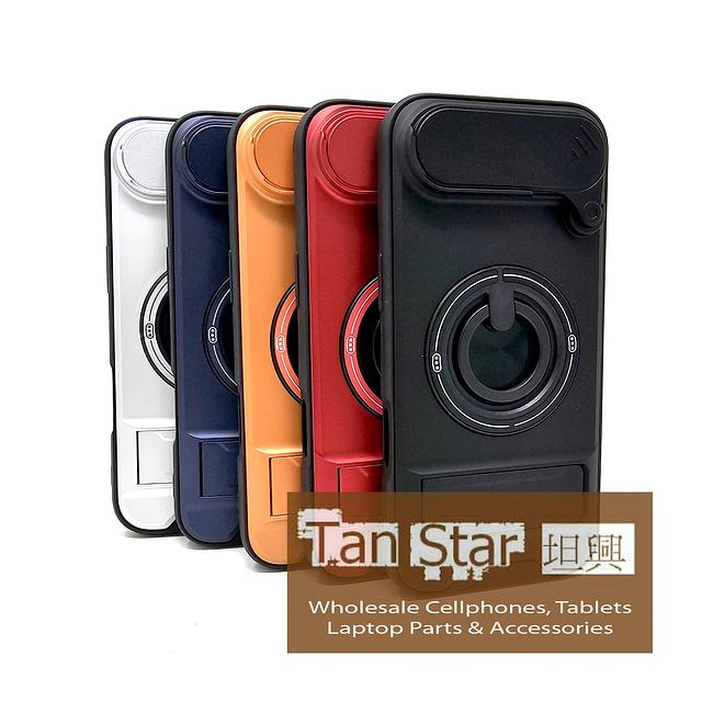 Apple iPhone 17 Air - ShutterGuard Magnet Enabled Case with Ring Kickstand