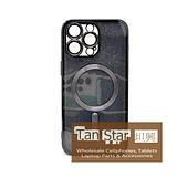 Apple iPhone 15 Pro Max - SPARKLE Chrome Edge Magnet RING Silicone Case