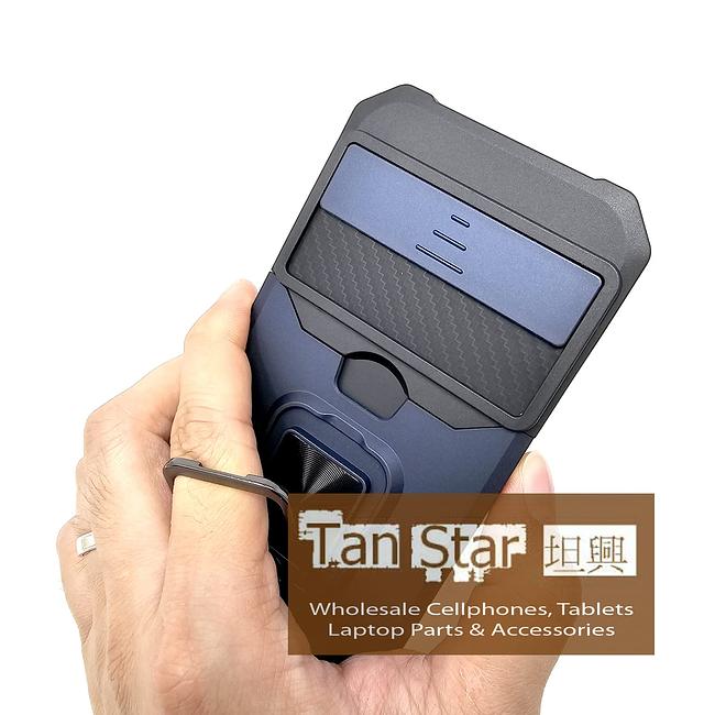 Google Pixel 10 Pro XL - Secure Card Holder Magnet Enabled Case with Ring Kickstand