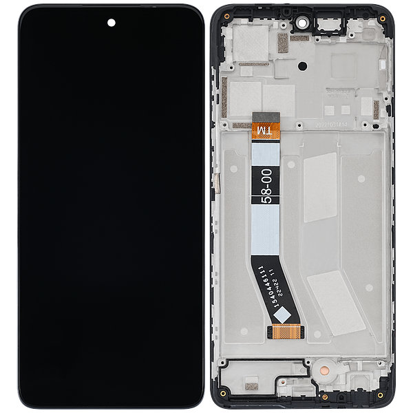lcd digitizer with frame for Motorola Moto G73 XT2237