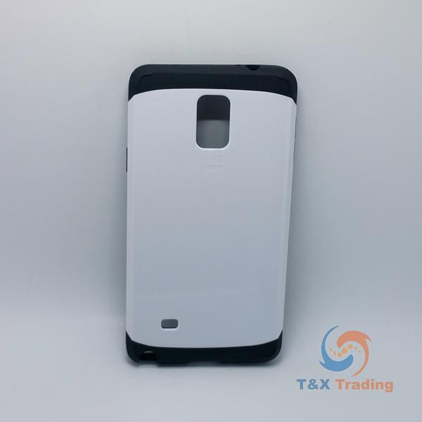 Samsung Galaxy Note 4 - Slim Silicone Armour with Hard Cover Case