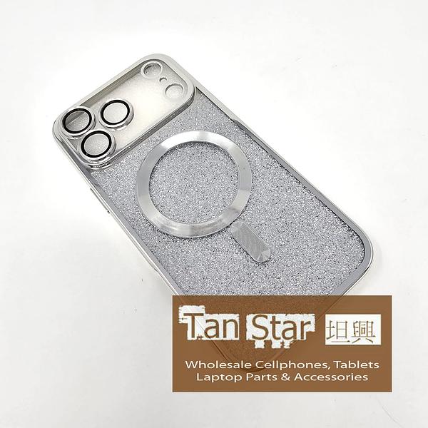 Apple iPhone 17 Pro Max - SPARKLE Chrome Edge Magnet RING Silicone Case