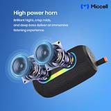 Miccell SP49 Wireless Loudspeaker Super Bass LED Flash Portable Bluetooth Speaker TF Card Support FM Radio