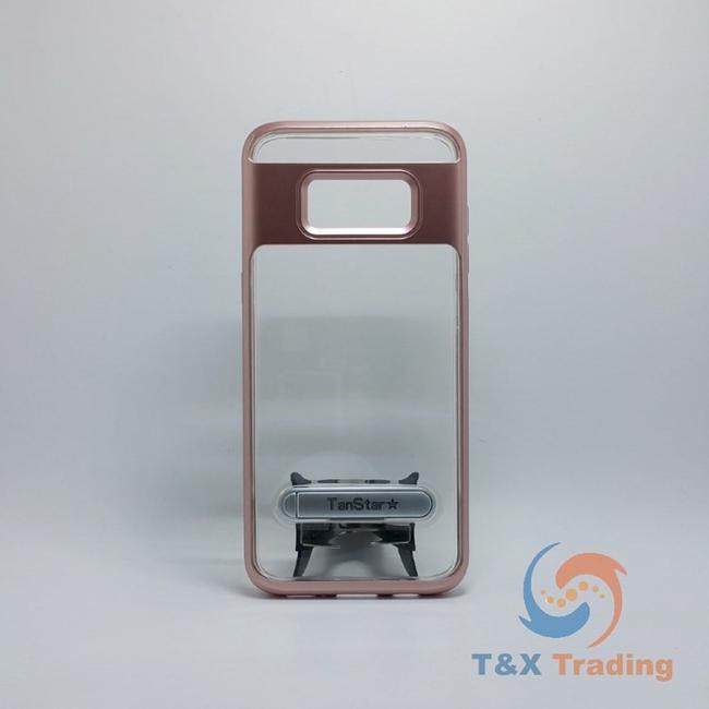 Samsung Galaxy S8 - TanStar Aluminum Bumper Frame Case with Kickstand