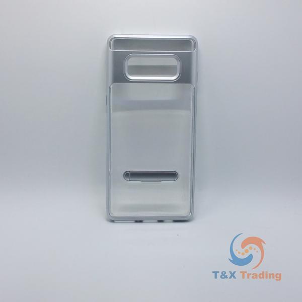 Samsung Galaxy Note 8 - Aluminum Bumper Frame Case with Kickstand
