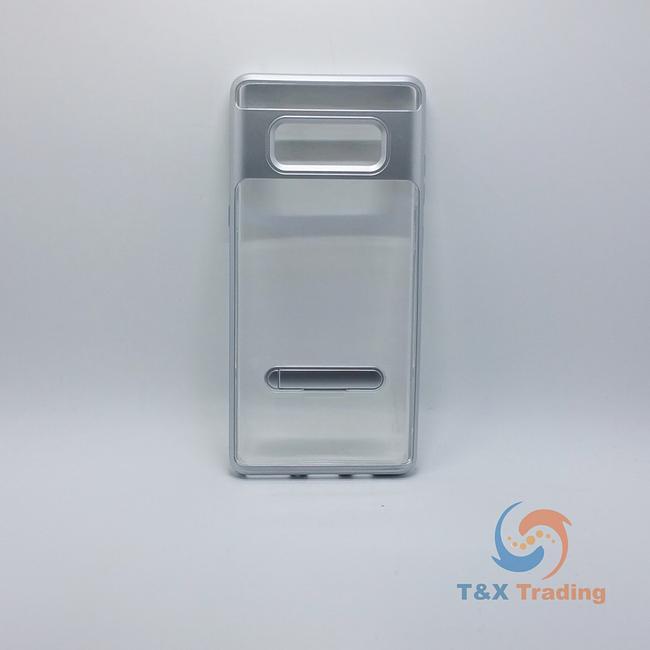 Samsung Galaxy Note 8 - Aluminum Bumper Frame Case with Kickstand