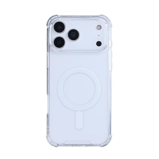 Apple iPhone 17 Pro Max - Reinforced Corners Silicone Phone Case with Wireless Charging