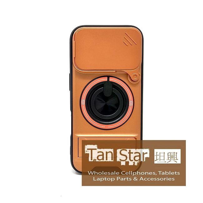 Apple iPhone 17 Pro - ShutterGuard Magnet Enabled Case with Ring Kickstand