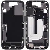 mid frame with flex installed for iPhone 17