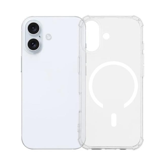 Apple iPhone 17 - Reinforced Corners Silicone Phone Case with Wireless Charging