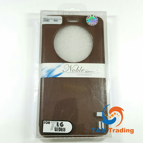 LG G3 - Roar Noble Leather View Series Case