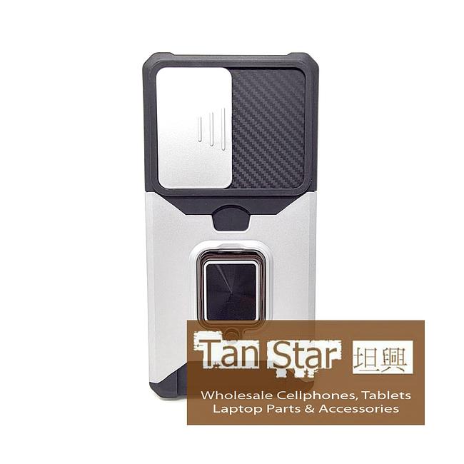 Samsung Galaxy S26 Ultra - Secure Card Holder Magnet Enabled Case with Ring Kickstand