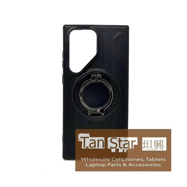 Samsung Galaxy S23 Ultra - NINJA Magnet Enabled Case with Ring Kickstand