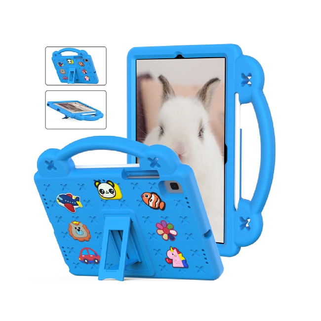 Samsung Galaxy Tab S5e 10.5" (T720) / (T500) - Kids Heavy Duty Shockproof Case with Removable Dolls and Kickstand