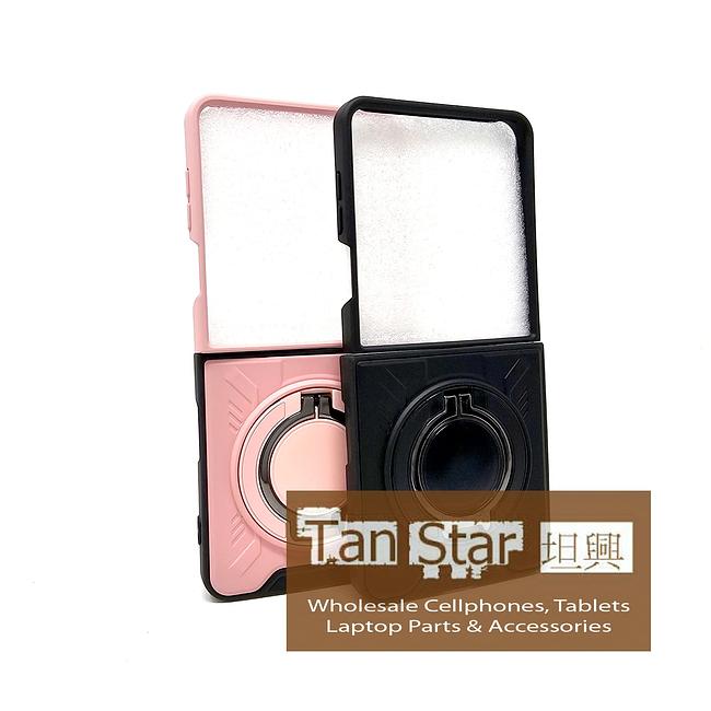 Samsung Galaxy Z Flip 7 - Infinix Magnet Enabled Case with Ring Kickstand