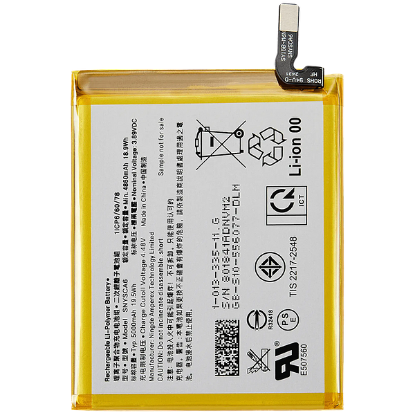replacement battery SNYSCA6 SNYSDU6 for Xperia 10 IV
