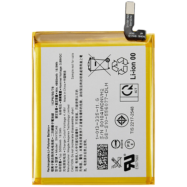 replacement battery SNYSCA6 SNYSDU6 for Xperia 10 IV