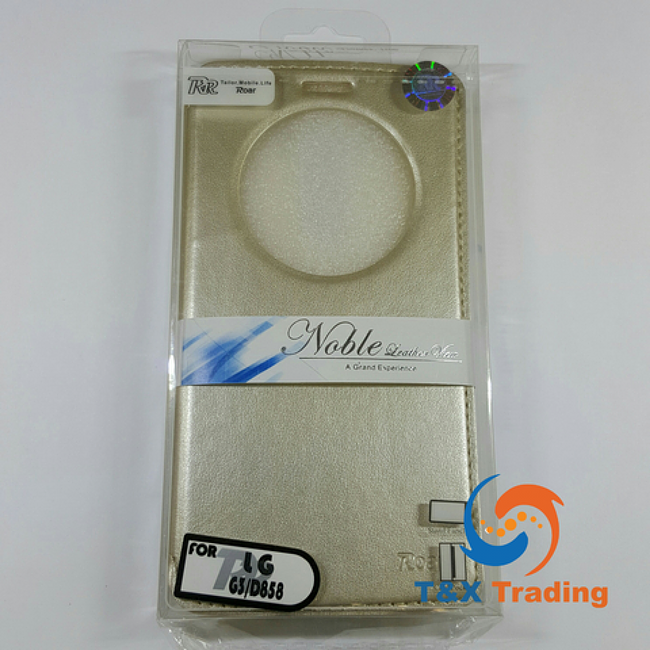 LG G3 - Roar Noble Leather View Series Case