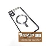 Samsung Galaxy A07 / A08 - Chrome Edge Magnet RING Silicone Case